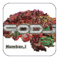 Jin Number Sticker