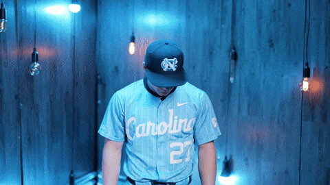 University Of North Carolina Baseball GIF by UNC Tar Heels