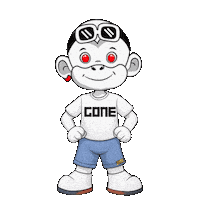 Missing Go Away Sticker by Zhot Shop