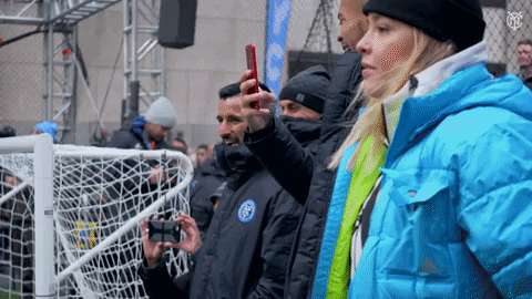 new york city fc laughing GIF by NYCFC