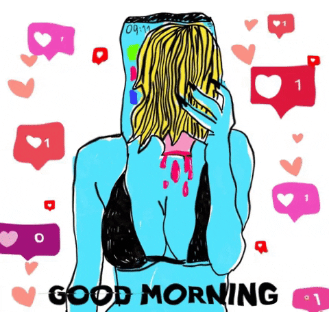 Good Morning Love GIF by PEEKASSO
