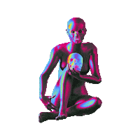 Egodeath Sticker by ASHLUXE