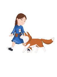 Huskies Handling Sticker