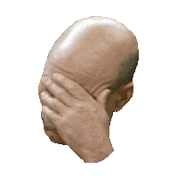 Idiot Facepalm Sticker by imoji