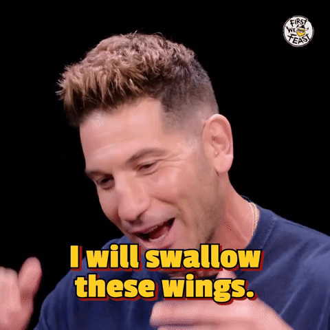 I will swallow wings