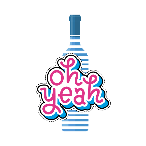 fun wine Sticker by Rosé Piscine