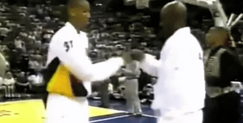 indiana pacers handshake GIF by NBA