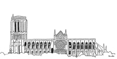 marionsbrs giphygifmaker notre dame notredame kanako GIF