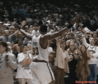 EwingAthletics nba new york dunk pat GIF