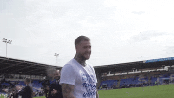 Happy Promotion GIF by Wigan Athletic