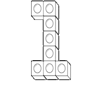 Learn Number 1 Sticker