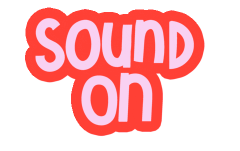 voice volume Sticker by Muchable