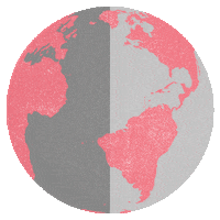 babakitti pink sparkle ocean america Sticker