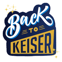 KeiserLAC college spring welcome university Sticker