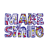 itokin smile 笑顔 元気 primary colors Sticker