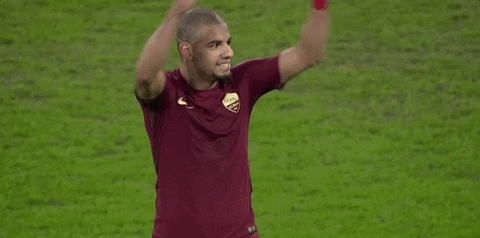 happy bruno peres GIF by AS Roma
