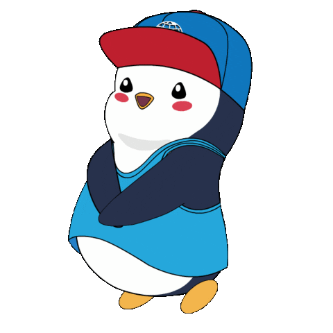Happy Dance Sticker by Pudgy Penguins