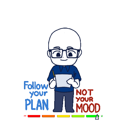 Motivation Goals Sticker by ironbrij