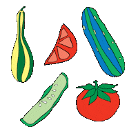 Summer Fruit Sticker by BAGGU