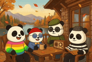 Fall Vacation GIF by Pandu Pandas