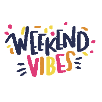 Weekend Finde Sticker