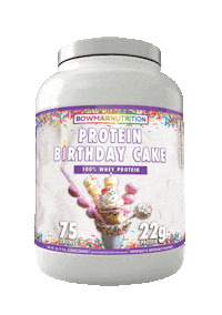 Birthday Cake Sticker by Bowmar Nutrition