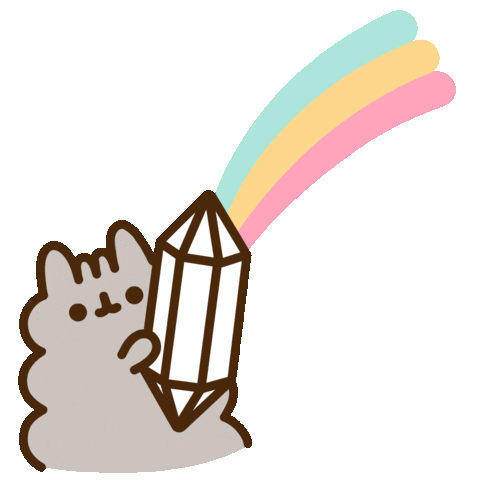Sloth Luck Sticker by Pusheen