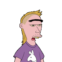 Surprised Head Sticker by Web3 Playboys