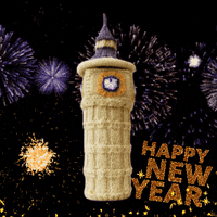 New Year Fireworks GIF by TeaCosyFolk