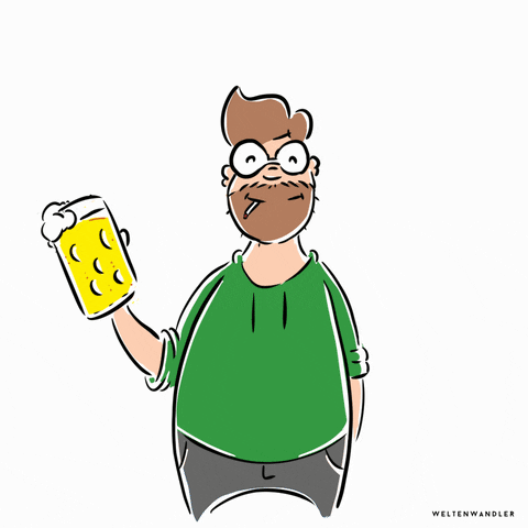 animation drinking GIF