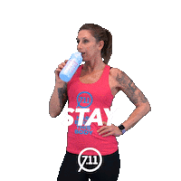 Water Stay Hydrated Sticker by FITSEVENELEVEN