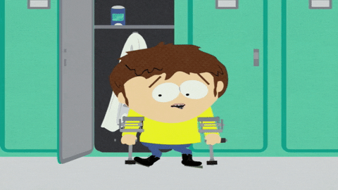 scared jimmy valmer GIF by South Park 