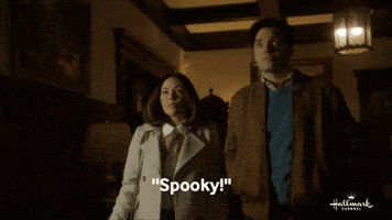 Janel Parrish Ghost GIF by Hallmark Channel