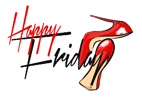 Happy High Heels Sticker by Hilbrand Bos Illustrator