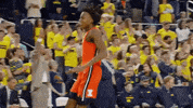 Excited Pumped Up GIF by Fighting Illini Athletics