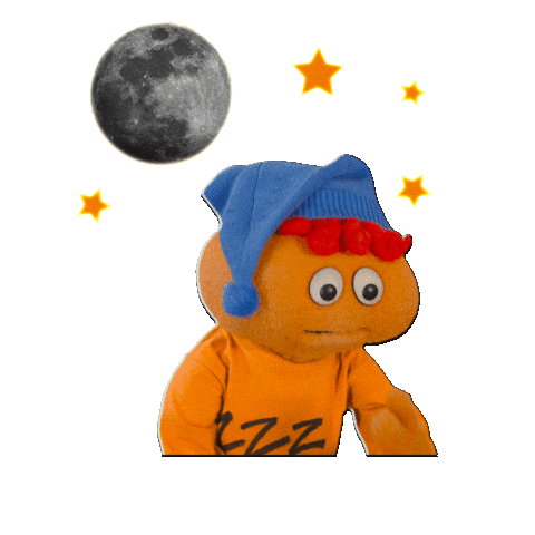 Good Night Yawn Sticker by Gerbert!