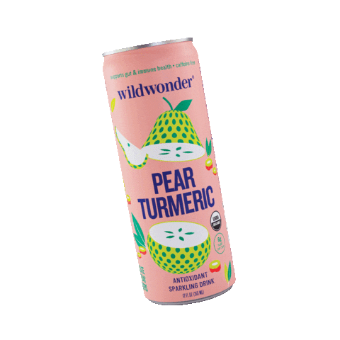 drinkwildwonder giphyupload organic pear gut health Sticker