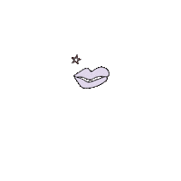 Heart Kisses Sticker by Mallory Ervin