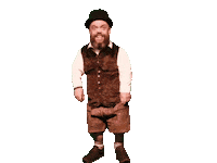 timmietirol oktoberfest apres ski handjes timmie Sticker