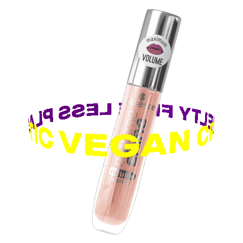 Vegan Shine On Sticker by essence