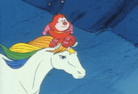 excited rainbow brite GIF