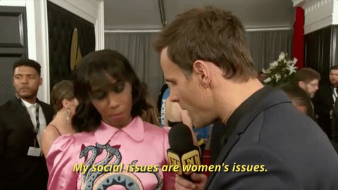 grammy awards 2017 GIF by Entertainment Tonight