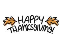 Happy Thanksgiving Day Sticker by Cultura Colectiva +