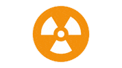 emojivid emoji emojivid symbols radioactive Sticker