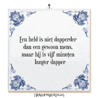 Nl Zelfvertrouwen Sticker by Tegelspreuken.nl