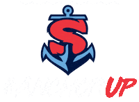 Anchor Up Sticker by Shippensburg University