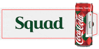 cocacola_at friends squad gang cocacola Sticker