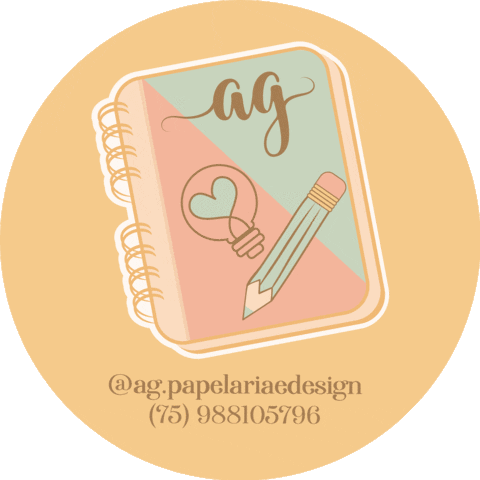 Design Papelaria Sticker by annagallyack