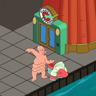 xandara giphyupload futurama zoidberg worlds of tomorrow GIF