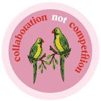 Indian Art Pink Sticker by SHAZ & KIKS